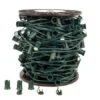 LITE-NETICS C7 Cord Green Wire - 12" Spacing - SPT-1 - 250' 2 LITE-NETICS C7 Cord Green Wire - 12" Spacing - SPT-1 - 250' -Christmas Designers ll c71250 12 g ln c