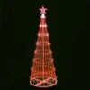 9' LED Light Show Tree - Red 1 9' LED Light Show Tree - Red -Christmas Designers llst r 1