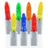 70 Light M5 Multi LED Christmas Lights - White Wire -Christmas Designers m5 m w