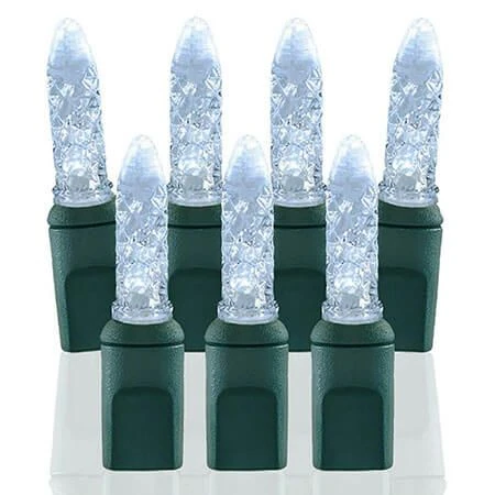 70 Light M5 Pure White LED Christmas Lights 3 70 Light M5 Pure White LED Christmas Lights