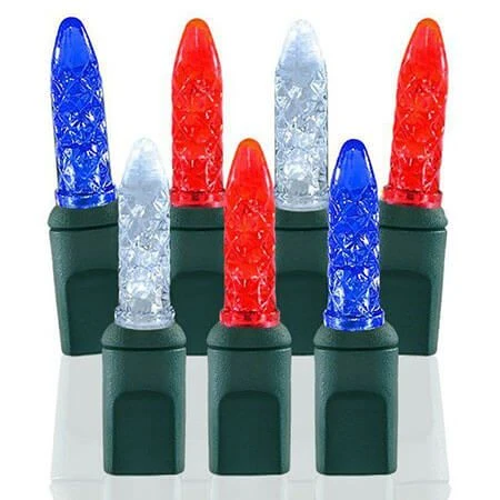 70 Light M5 Red/White/Blue LED Christmas Lights 3 70 Light M5 Red/White/Blue LED Christmas Lights