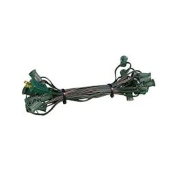 C7 Cord Green Wire 12" Spacing, 25', SPT-1