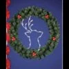 Reindeer Wreath -Christmas Designers p 382
