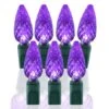 70 Light Purple C6 LED Christmas Lights 1 70 Light Purple C6 LED Christmas Lights -Christmas Designers p c6 704 pu