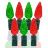 70 Light Red & Green C6 LED Christmas Lights 1 70 Light Red & Green C6 LED Christmas Lights -Christmas Designers p c6 704 rg 1