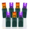 70 Light Purple & Amber/Orange 5 Mm Wide Angle Conical LED Lights 1 70 Light Purple & Amber/Orange 5 Mm Wide Angle Conical LED Lights -Christmas Designers p wac 704 pua 1