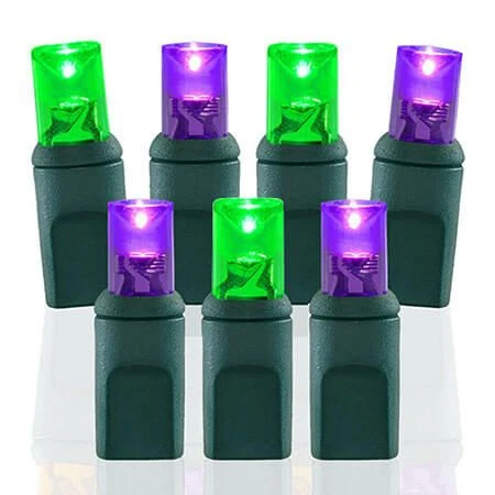 70 Light Purple & Lime Green 5 Mm Wide Angle Conical LED Lights 3 70 Light Purple & Lime Green 5 Mm Wide Angle Conical LED Lights