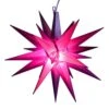 14" Moravian Star, Purple 1 14" Moravian Star, Purple -Christmas Designers purple moravian star tree topper