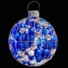 Cage Ornament -Christmas Designers rkcgo 1 blue b