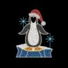 Penguin With Hat On Iceberg -Christmas Designers rkclpg 2