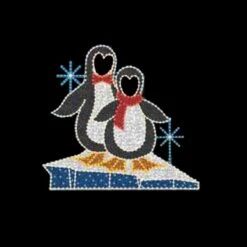 Penguin Double Lookthrough On Iceberg