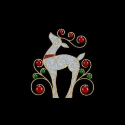 Reindeer With Ornamentation