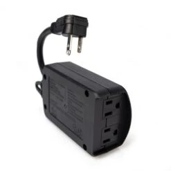 Two Outlet Mechanical Photocell Timer -Christmas Designers s 027hd 3