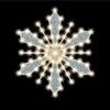 Glittered-Filled Snowflake, 36", 70 Bulbs, LED 2 Glittered-Filled Snowflake, 36", 70 Bulbs, LED -Christmas Designers sgn gfs24 70 led