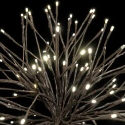 24" Brown Twinkle Starburst - Warm White LED Lights 7 24" Brown Twinkle Starburst - Warm White LED Lights -Christmas Designers sl tsb 24 ww br 2 1