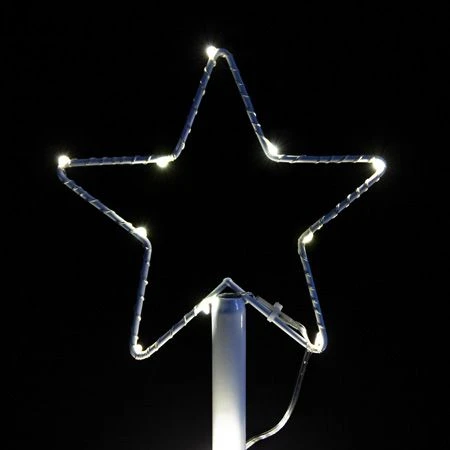 6' LED Lighted Tree - 8 Functions - Warm White 5 6' LED Lighted Tree - 8 Functions - Warm White - Image 3