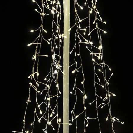 6' LED Lighted Tree - 8 Functions - Warm White 4 6' LED Lighted Tree - 8 Functions - Warm White - Image 2