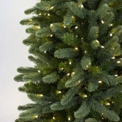 7.5' Indoor LED Norway Spruce Slimline Christmas Tree - Warm White -Christmas Designers t it 75 1220 ww 3