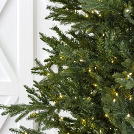 12' Indoor LED Mixed Foxtail Pine Tree - Warm White 4 12' Indoor LED Mixed Foxtail Pine Tree - Warm White - Image 2