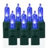 70 Light T5 Smooth Blue LED Christmas Lights 1 70 Light T5 Smooth Blue LED Christmas Lights -Christmas Designers t5s b 2