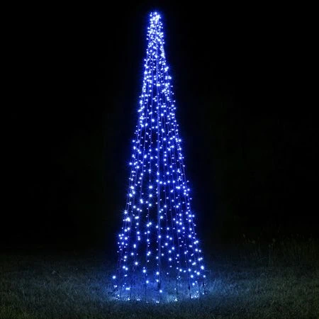 12' Standard Tree Of Lights - Blue 3 12' Standard Tree Of Lights - Blue