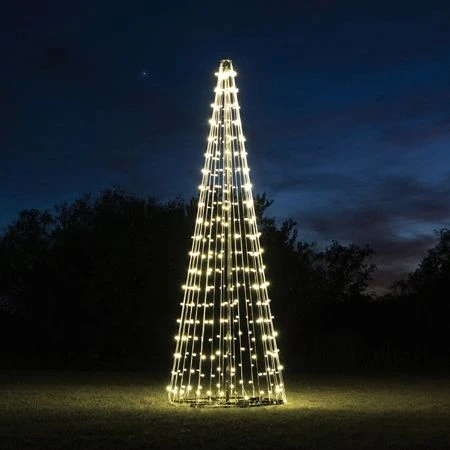30' Commercial Tree Of Lights With LED Retrofit Bulbs - Warm White 3 30' Commercial Tree Of Lights With LED Retrofit Bulbs - Warm White