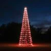 30' Commercial Tree Of Lights With LED Retrofit Bulbs - Red 1 30' Commercial Tree Of Lights With LED Retrofit Bulbs - Red -Christmas Designers tree of lights red