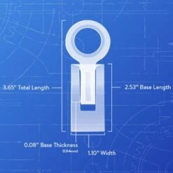 C9 Tuff Clips-Bag Of 100 13 C9 Tuff Clips-Bag Of 100 -Christmas Designers tuff clip blueprint 2 1 3