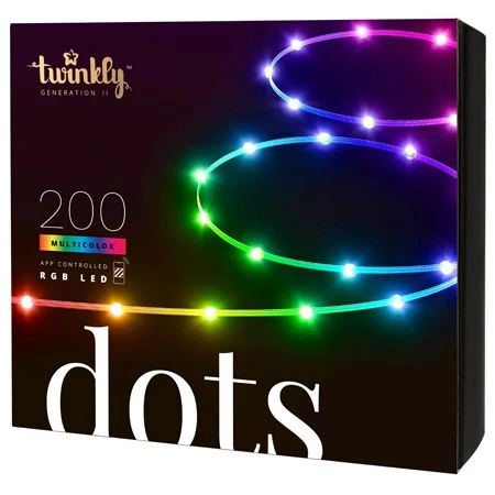Twinkly RGB - Dots - 200L - Transparent Wire 4 Twinkly RGB - Dots - 200L - Transparent Wire - Image 2