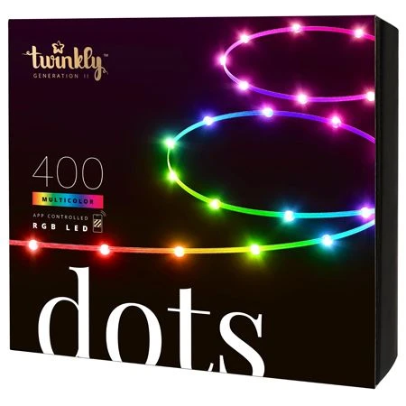 Twinkly RGB - Dots - 400L - Transparent Wire 4 Twinkly RGB - Dots - 400L - Transparent Wire - Image 2
