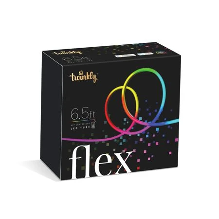Twinkly RGB Light Flex 6.6' , Wifi, White Wire 4 Twinkly RGB Light Flex 6.6' , Wifi, White Wire - Image 2
