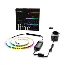 Twinkly RGB, Light Line, 5', Black Cord, Wifi, Starter Kit