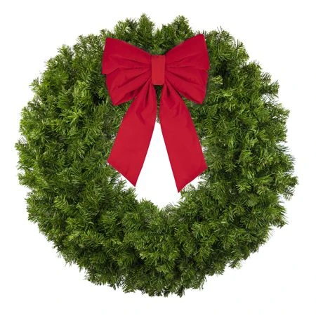 36" Unlit Deluxe Oregon Fir Wreath - Bow Option Available 6 36" Unlit Deluxe Oregon Fir Wreath - Bow Option Available - Image 4