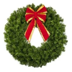 36" Unlit Deluxe Oregon Fir Wreath - Bow Option Available 10 36" Unlit Deluxe Oregon Fir Wreath - Bow Option Available -Christmas Designers w 36 dofu b vb 12 rgt
