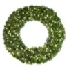 48" Lit Pure White Deluxe Oregon Fir Wreath - Bow Option Available 1 48" Lit Pure White Deluxe Oregon Fir Wreath - Bow Option Available -Christmas Designers w 48 dofl 6 pw