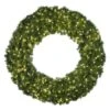 60" Lit Warm White Deluxe Oregon Fir Wreath - Bow Option Available 2 60" Lit Warm White Deluxe Oregon Fir Wreath - Bow Option Available -Christmas Designers w 60 dofl 6 ww