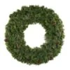 84" Unlit Deluxe Mixed Pine Wreath - Bow Option Available -Christmas Designers w 60 mpu t6 1 5