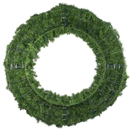 72" Lit Multi Deluxe Oregon Fir Wreath - Bow Option Available 7 72" Lit Multi Deluxe Oregon Fir Wreath - Bow Option Available - Image 5