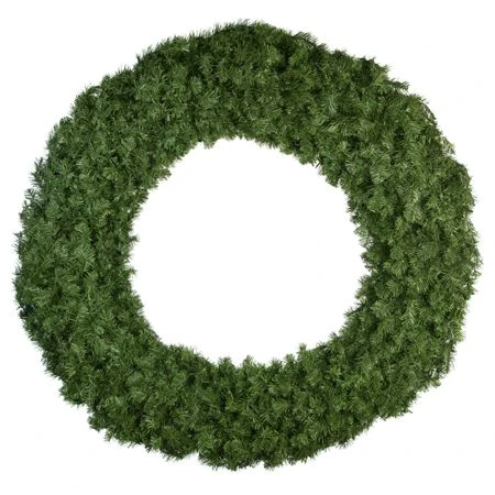 72" Unlit Deluxe Oregon Fir Wreath - Bow Option Available 3 72" Unlit Deluxe Oregon Fir Wreath - Bow Option Available