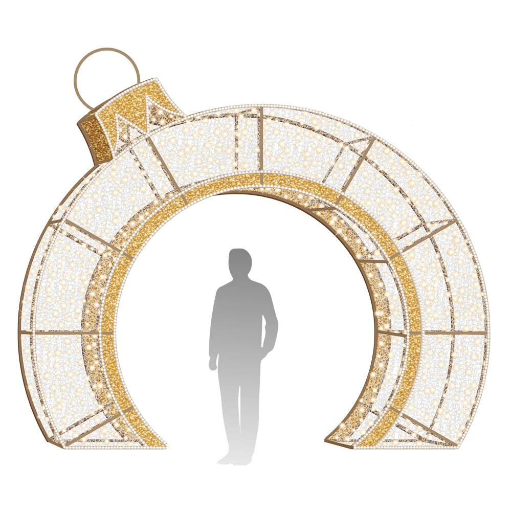 12' LED Ornament Icon Walk Through - Feature Piece 3 12' LED Ornament Icon Walk Through - Feature Piece