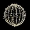 20" Foldable Sphere - LED - Warm White - Commercial Grade -Christmas Designers warm white sphere 1