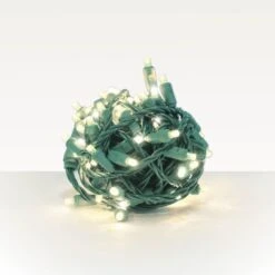 70 Light 2800K Warm White 5 Mm Wide Angle Conical LED Lights - Balled