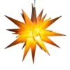 14" Moravian Star, Yellow 2 14" Moravian Star, Yellow -Christmas Designers yellow moravian star tree topper